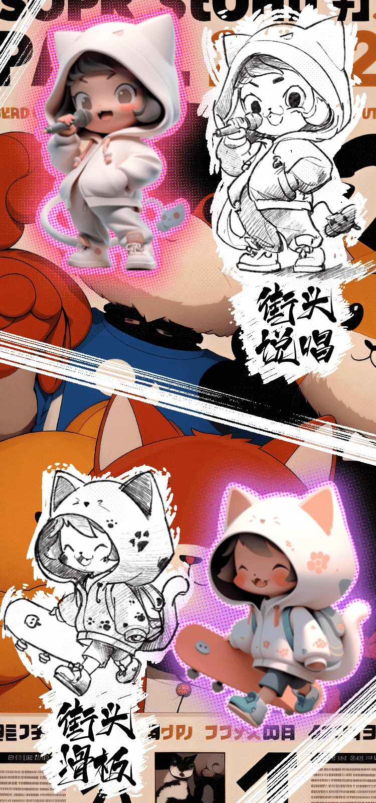 [WMEOW] Walk with the cat 2