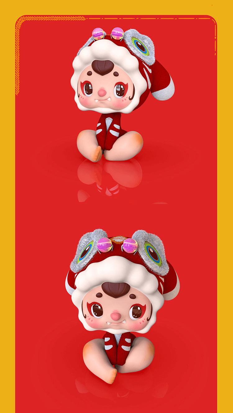 [Cloth Tiger Cloth] National Tide Doll Integrating Traditional Art 6