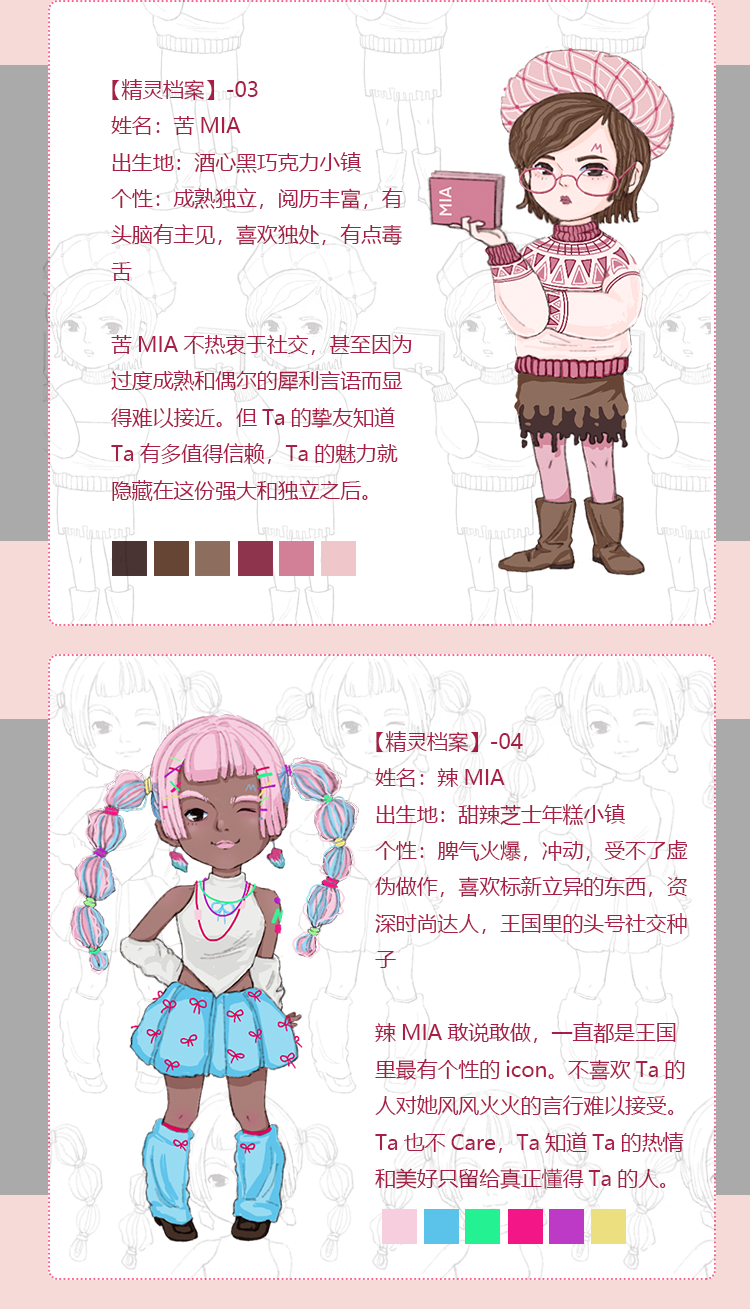 [MiaMia Mia] Taste bud elves with different tastes 4