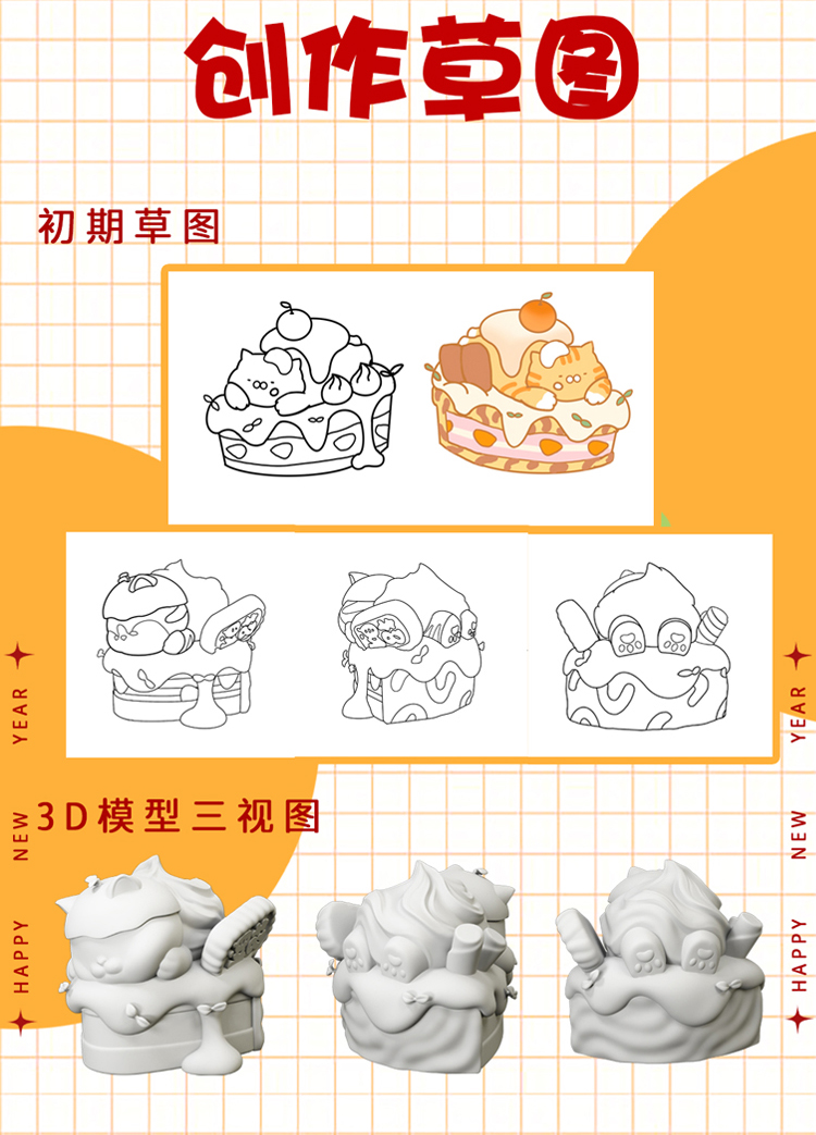 【FEMI】虎年限定大娃来啦！虎年就要大”橘”大利 4