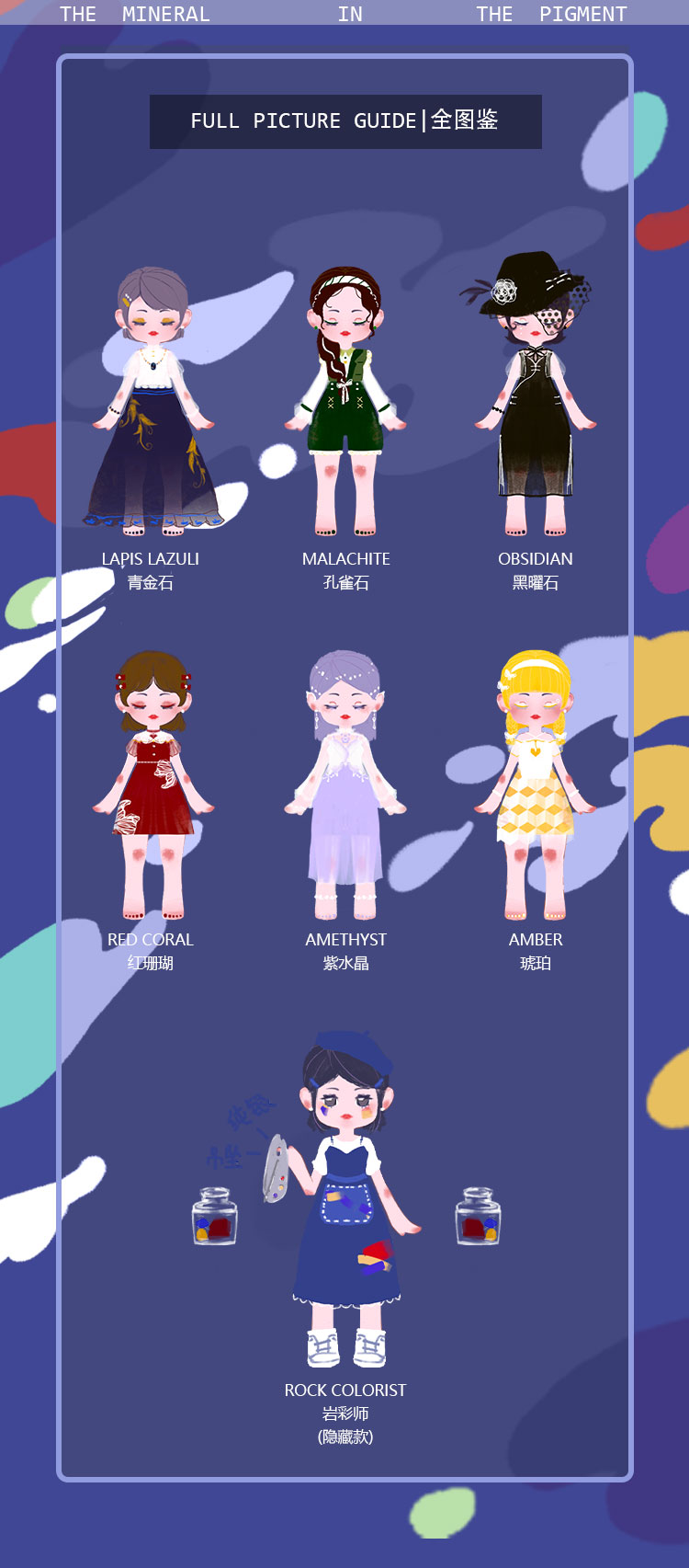 【 A 】ชุดแร่ในเม็ดสี 6