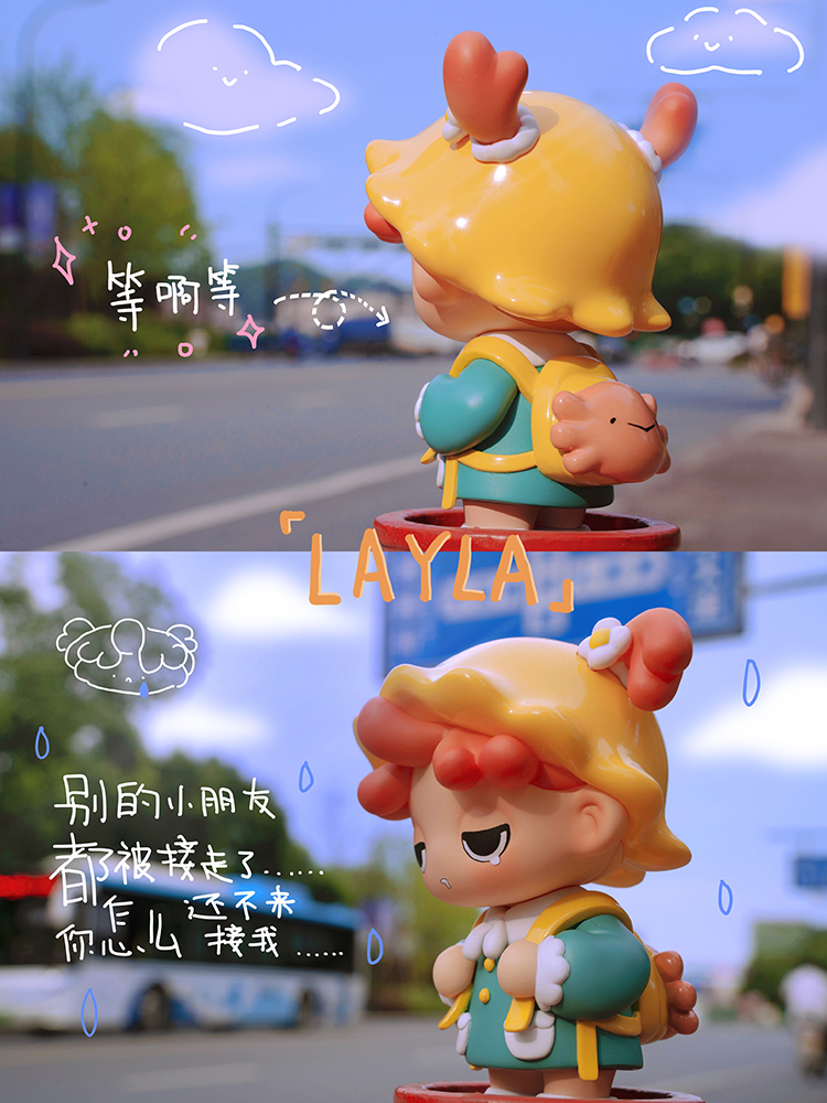 [Little Sleepyhead Layla] The sunshine will never let down the little one running towards it. 11