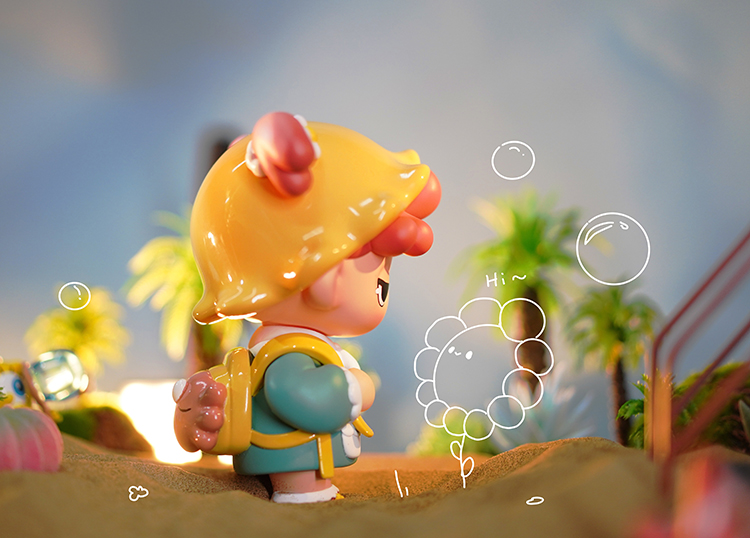 [Little Sleepyhead Layla] The sunshine will never let down the little one running towards it. 13
