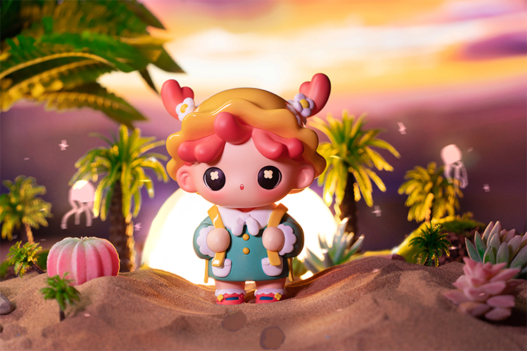 [Little Sleepyhead Layla] The sunshine will never let down the little one running towards it. 16