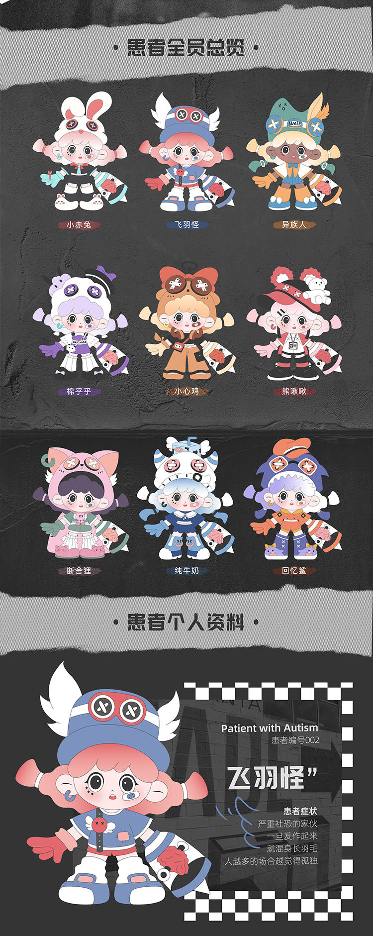 [WeirDodo Only Boy] Series Blind Box for Autistic Patients 2