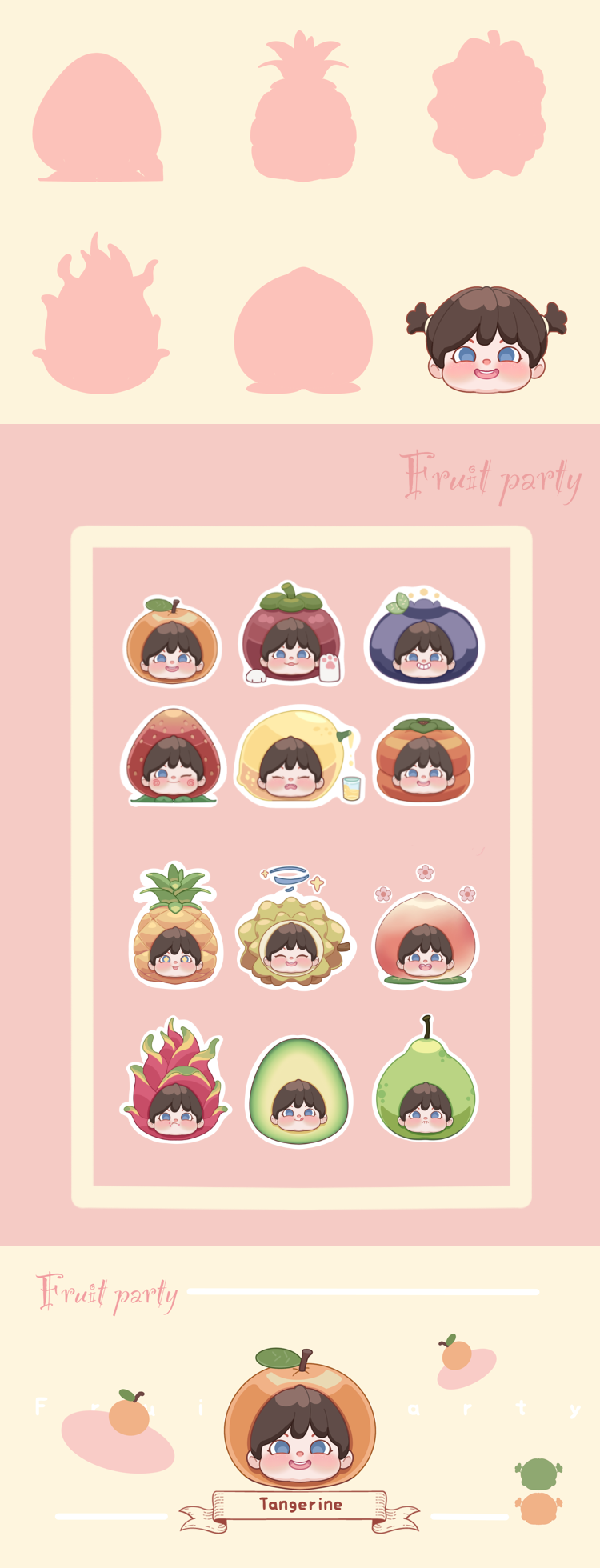 [Fruit party] was eaten by fruit 3