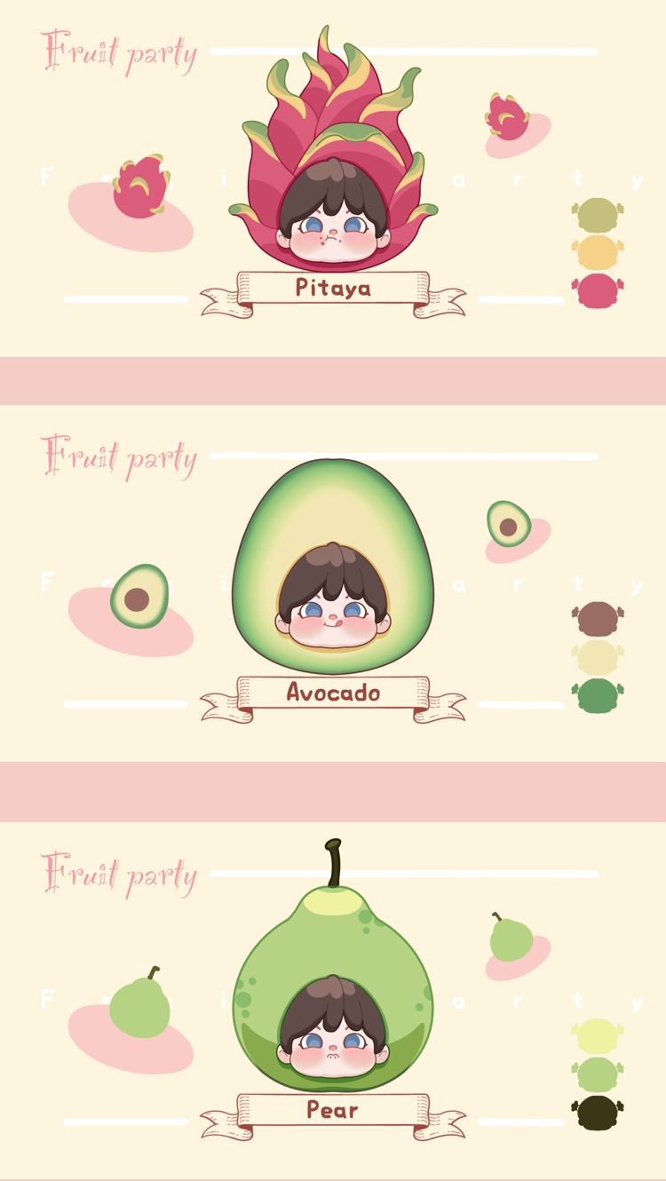 [Fruit party] was eaten by fruit 6