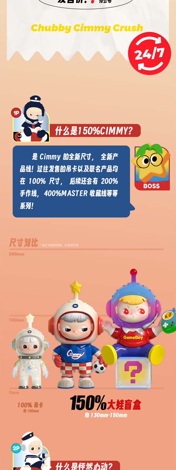 Cimmy 150% heartache series blind box 3
