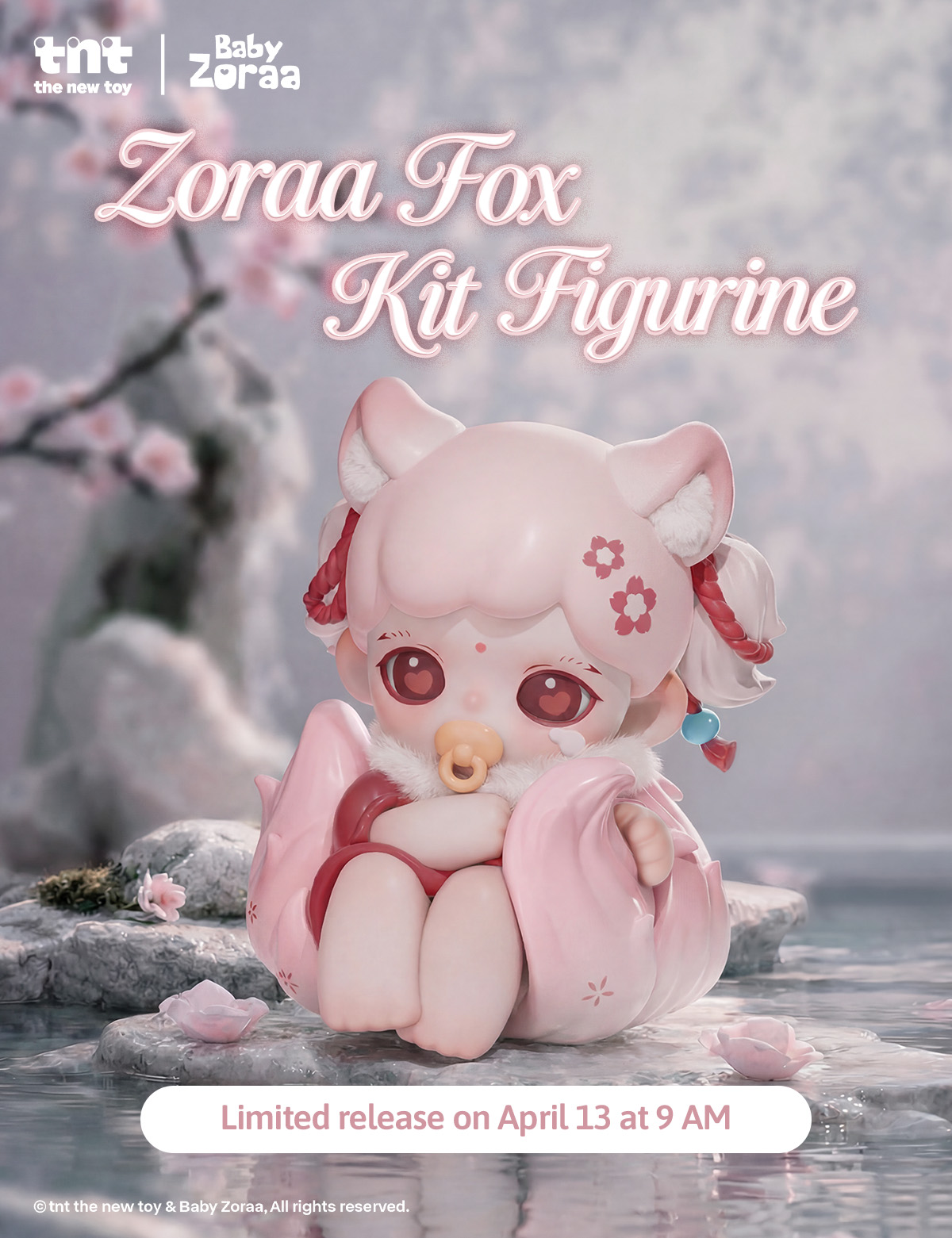 Zoraa Fox Kit Figurine | Buy Blind Box & Figure - TNTSPACE