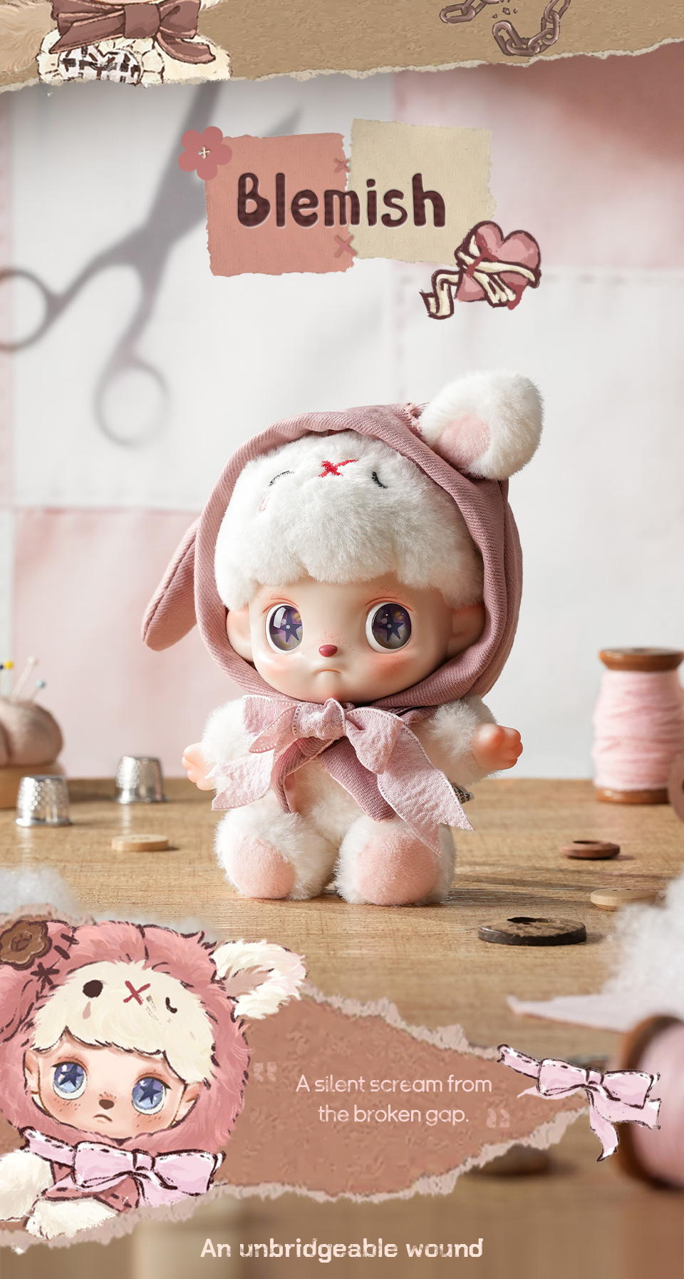 ANMOO ロストドール シリーズ ぬいぐるみペンダント | Buy Blind Box