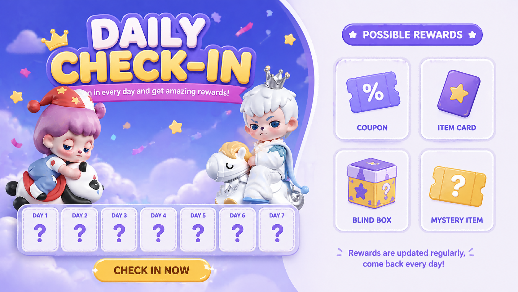 Happy Daily Check-in