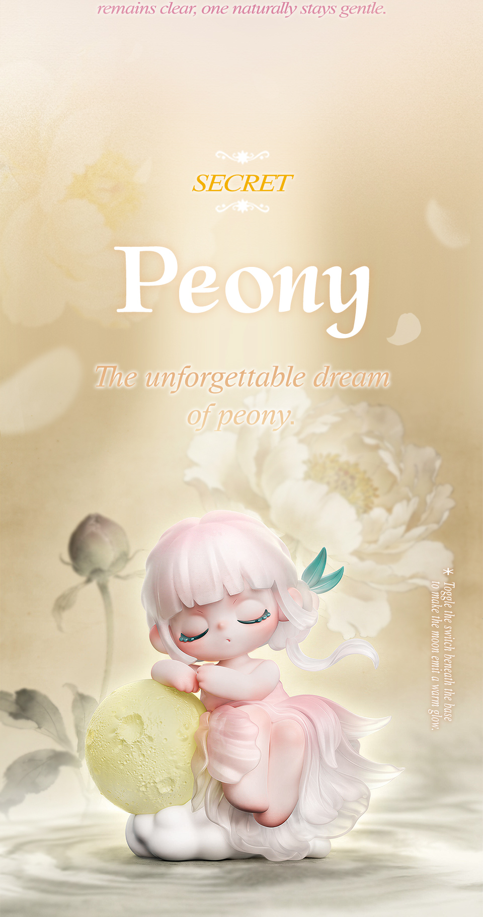TNTSPACE liita フィギュア　シークレット　ピオニー　peony Liita Where Petals Settle series figures | Buy Blind Box & Figure