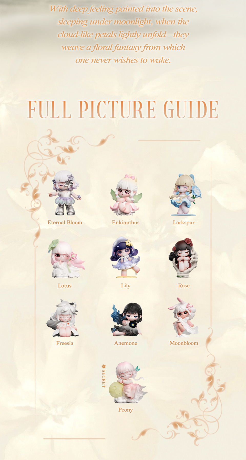 Liita Where Petals Settle series figures | Buy Blind Box & Figure