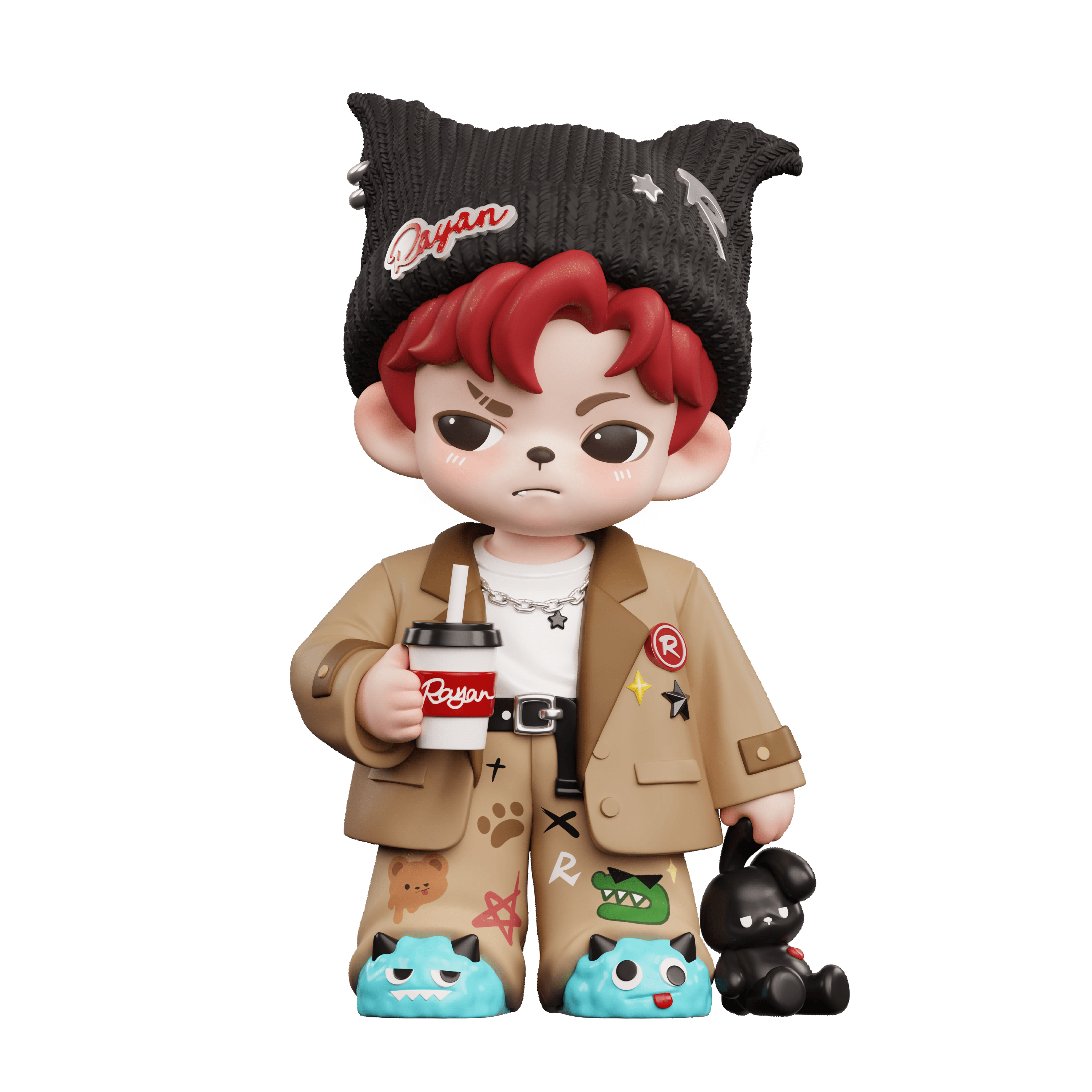 Rayan Collection: Calm & Curious Art Toys, Plush Pendants, Figures ...