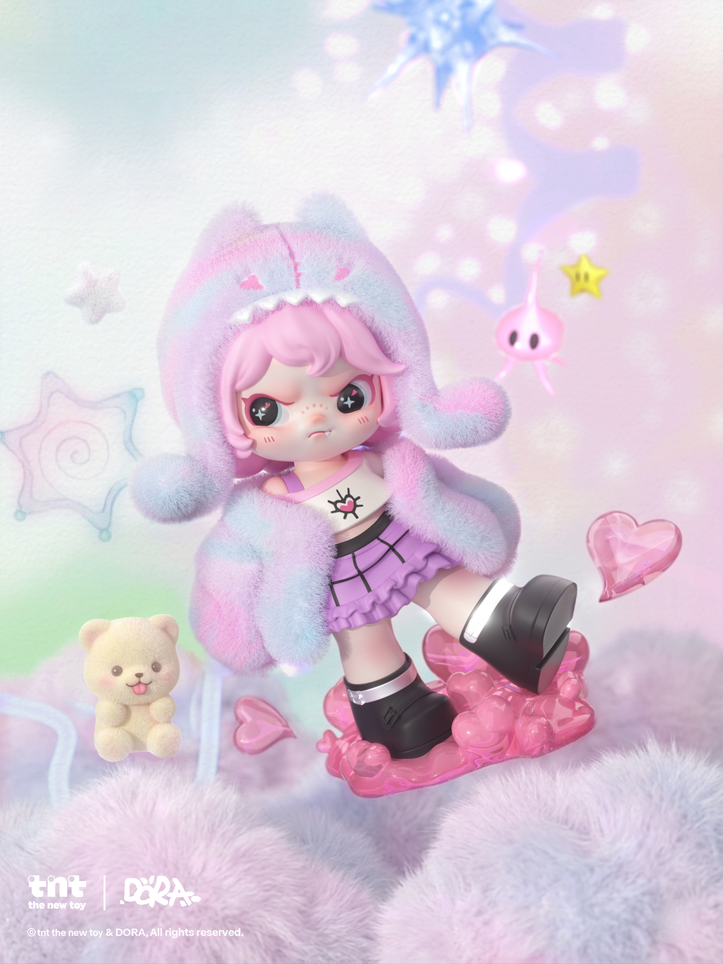 DORA きもちのモンスター フィギュア | Buy Blind Box & Figure - TNTSPACE