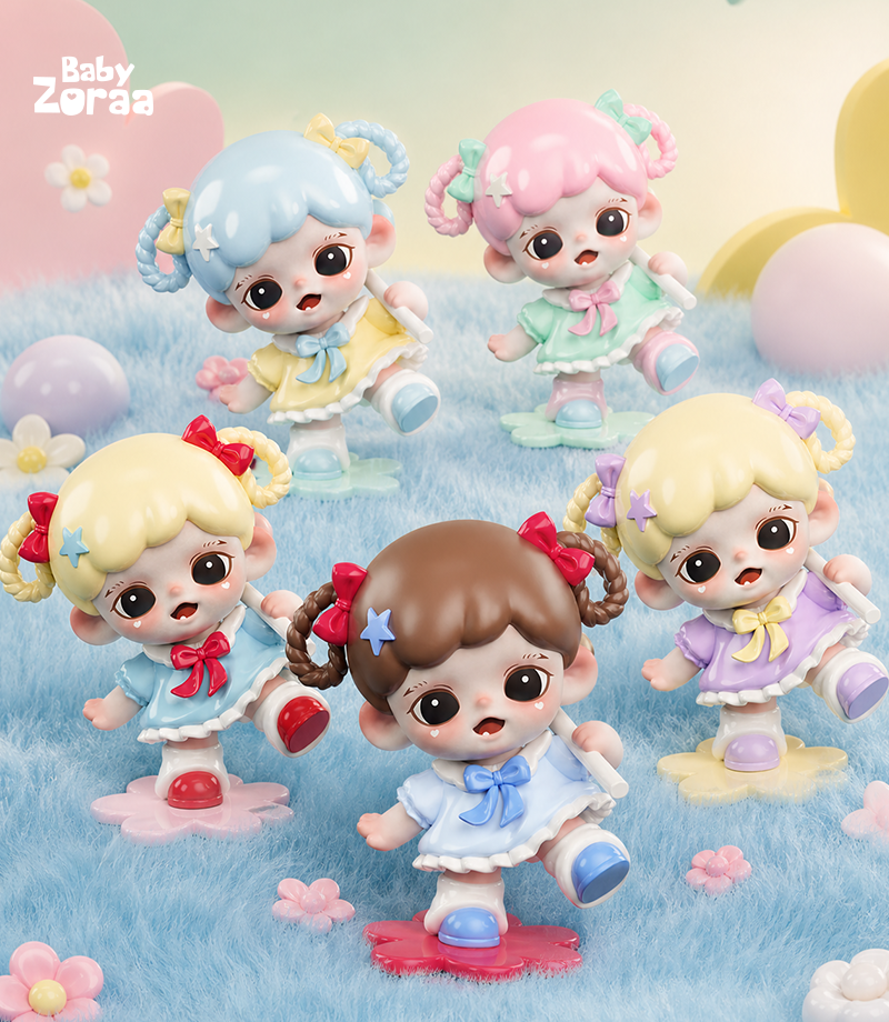 Zoraa Candy Playtime mini series figures | Buy Blind Box & Figure