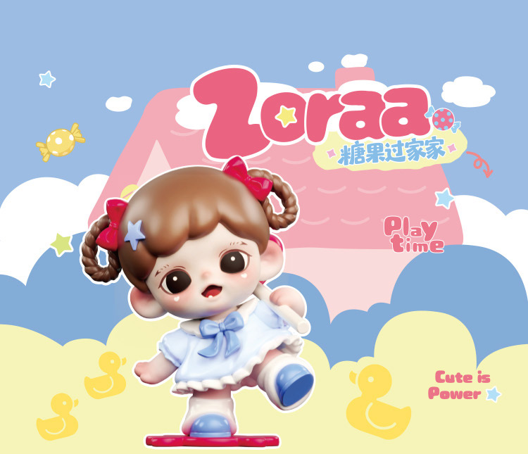 Zoraa Candy Playtime mini series figures | Buy Blind Box & Figure