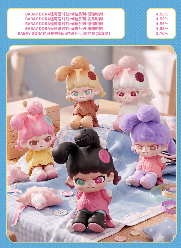 BABYDORAちょいクセかわいい瞬間miniシリーズフィギュア | Buy Blind