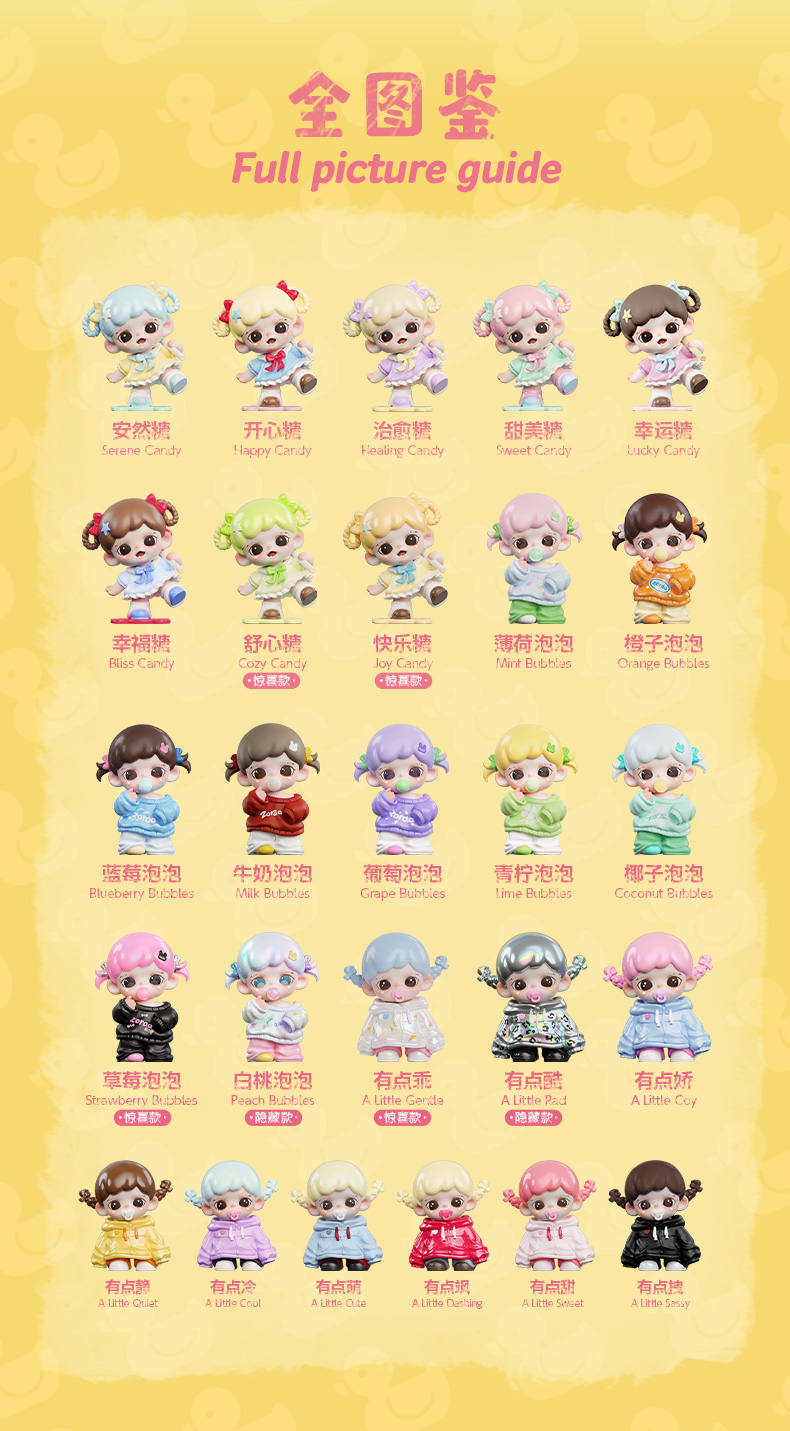 Zoraa Candy Playtime mini series figures | Buy Blind Box & Figure