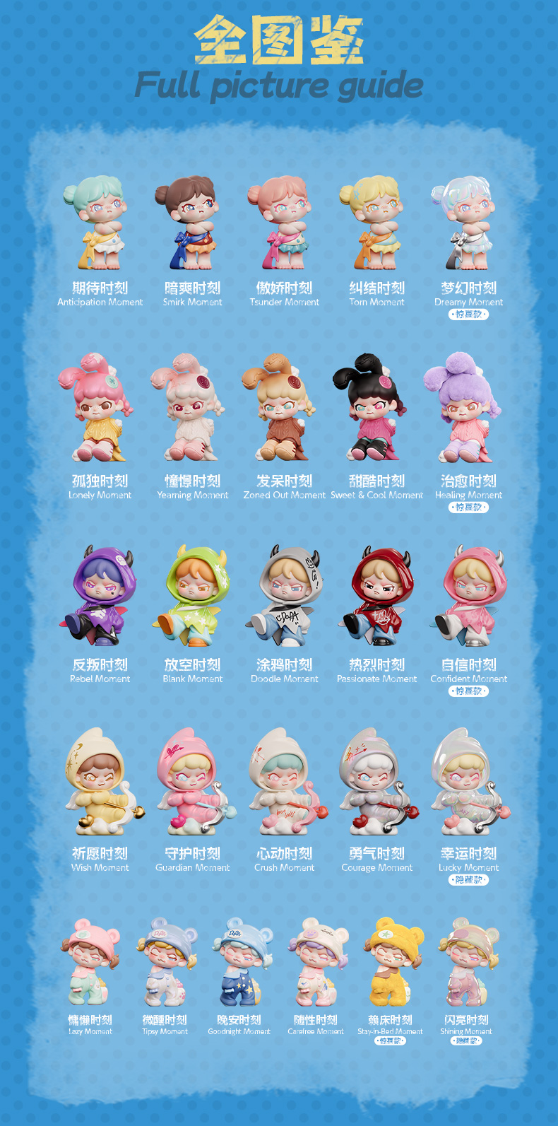 BABY DORA Quirky Cute Moments mini series figures | Buy Blind Box